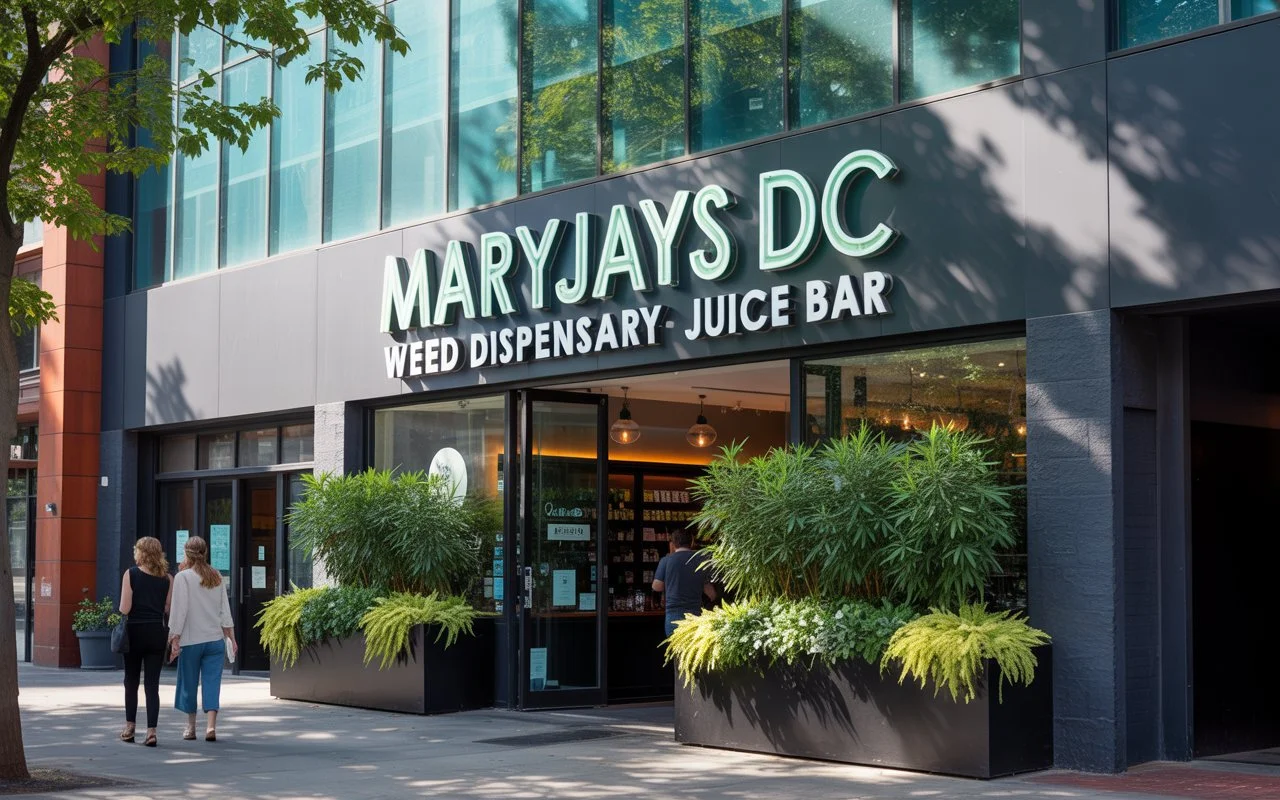 MaryJays DC Weed Dispensary Juice Bar Washington Reviews